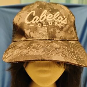 Cabela's Club Snapback Mesh Hat/Cap -  Camo - One Size